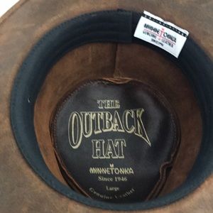 New Outback Leather Hat